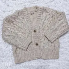 プティマイン ニットカーディガン M 100-110