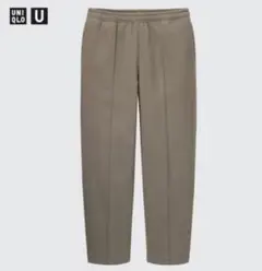 UNIQLO U ボアスウェットトラックパンツ L カーキ