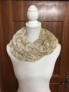 ローリーズファーム ベージュミックス スヌード