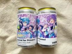 エスプリ　あんスタ オリジナルラベル缶　ステッカー