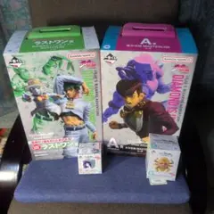 一番くじ　ジョジョの奇妙な冒険　フィギュア　2体他。