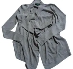 カーディガン　グレー　ラルフローレン