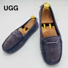 UGG ANSLEY モカシン 23cm パープル ドライビングシューズ アグ