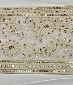 インド刺繍リボン　太幅リボン13センチ