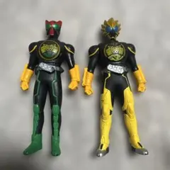 仮面ライダーオーズ ソフビ フィギュア 2体セット