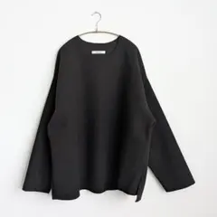 美品✨Nonnotte ノノット 25SS オーバーサイズ プルオーバー 4 黒