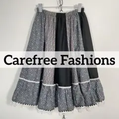 ★USA製70sヴィンテージCarefree Fashionsチロリアンスカートのサムネイル