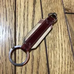 BURBERRY レザー キーリング エンジ