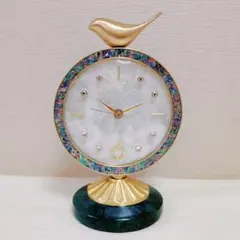 ✨完全新品　高級アート置き時計　電波ムーブメントインテリア✨