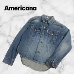 Americana✴︎アメリカーナのデニムジャケット 2025年最新】AMERICANA レディース Gジャン・デニムジャケット