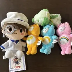 名探偵コナン ぬいぐるみ ゆるこれ 怪盗キッド、その他ぬいぐるみ　全5個