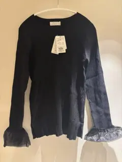 【新品タグ付】OPAQUE.CLIP ブラック ニット 40L