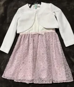 フォーマルドレス ピンク 花柄刺繍 ブランシェス 120cm 入学式 発表会