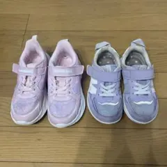 キッズスニーカー2足セット（16cm）