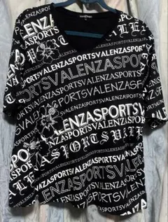 バレンザ　レディース　半袖　Tシャツ　ロゴ　ラインストーン　48のサムネイル