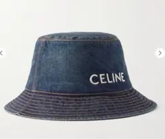 CELINE セリーヌ デニム バケットハットバケハ Lサイズのサムネイル