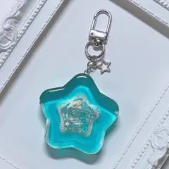 星型ダブルシェイカーキーホルダー