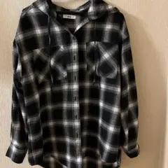 WEGO フード付きシャツ