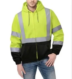 SAFIELD ハイビジリティーパーカー 作業服 高視認 2XL 裏起毛