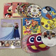 おうち英語教材サンプルDVD,CDセット