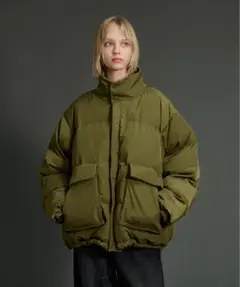 WETTEMPT リバーシブルバイカラーパディングブルゾン