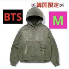 ラスト M⭐︎BTS ARIRANG 韓国限定ZIP-UP HOODIEフーディ - メルカリ
