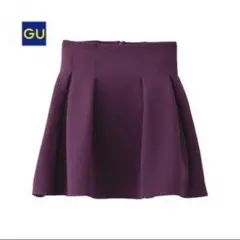 gu タッグボリュームスカート ボルドー