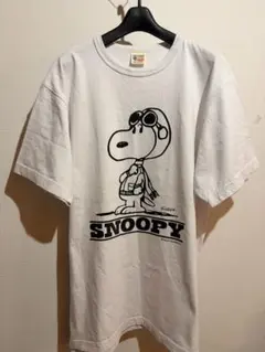 PEANUTS Snoopy スヌーピー 半袖Tシャツ パッチワーク L 古着 - メルカリ