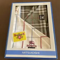 未使用　Burberrys バーバリー　メンズハンカチ２枚