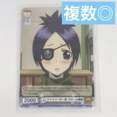 家庭教師ヒットマンREBORN　ヴァイスシュヴァルツブラウ　SP　クローム髑髏 ヴァイスシュヴァルツブラウ RBN/01B-015 ファミリーの一員