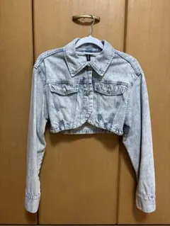 H&M DIVIDED クロップドデニムジャケット XS