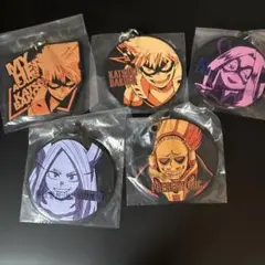 僕のヒーローアカデミア　ラバーキーホルダーセット 5種