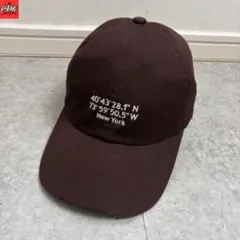 1286GUキャップブラウンフリーサイズ頭周54〜64cmシティボーイストリートのサムネイル