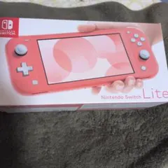 Switch Lite ライト コーラルピンク 充電器・ケース付き - メルカリ