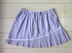 상태좋음 ＊le coq spoltifルコック＊斜めプリーツスコートL