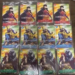 モンキー・D・ルフィ：セブンイレブン　ルフィ、ロー、キッド　4枚セット