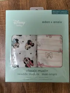 Disney baby aden + anais おくるみ 2枚セット