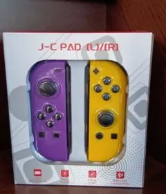 新品　Joy-Con Switchジョイコン ネオンパープル/ネオンオレンジ