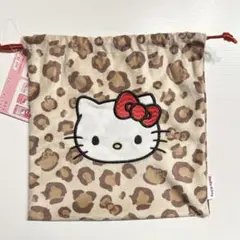 巾着 巾着袋 可愛い 小物 サンリオ 巾着ポーチ　ハローキティ　キティ