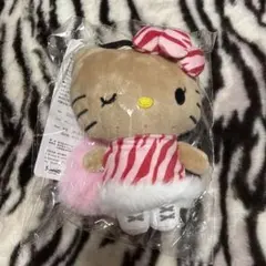 2011年 ハローキティ 日焼け ぬいぐるみ マスコット レトロ 当時物