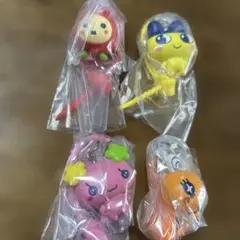 たまごっち ガチャガチャ　カラフルマルチチャーム　4種類