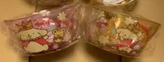 サンリオ当りくじ ポムポムプリン 30thアニバーサリー プラボウル 2種セット