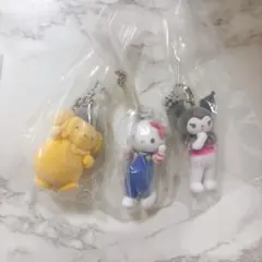 サンリオキャラクターズ ミニチュアチャーム 3個セット