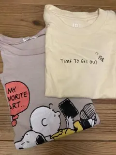 UNIQLO UT PEANUTS × Yu Nagaba Tシャツ 2枚組