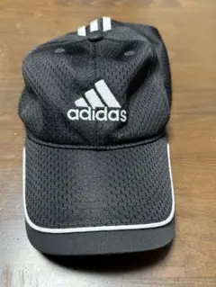 adidas アディダス　キャップ　メッシュ　ブラック　帽子