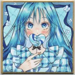 手描きイラスト アナログ コピック 女の子イラスト オリジナル 創作