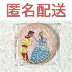 ディズニー 刺繍缶バッジ シンデレラ