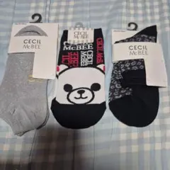 CECIL McBEE ソックス 3足セットのサムネイル