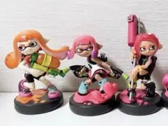 【美品】スプラトゥーン amiibo フィギュア まとめ売り ガール