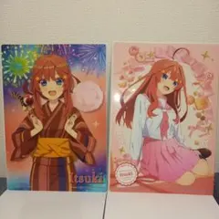 【五等分の花嫁】クリアポスターコレクション2　中野五月　まとめ売り